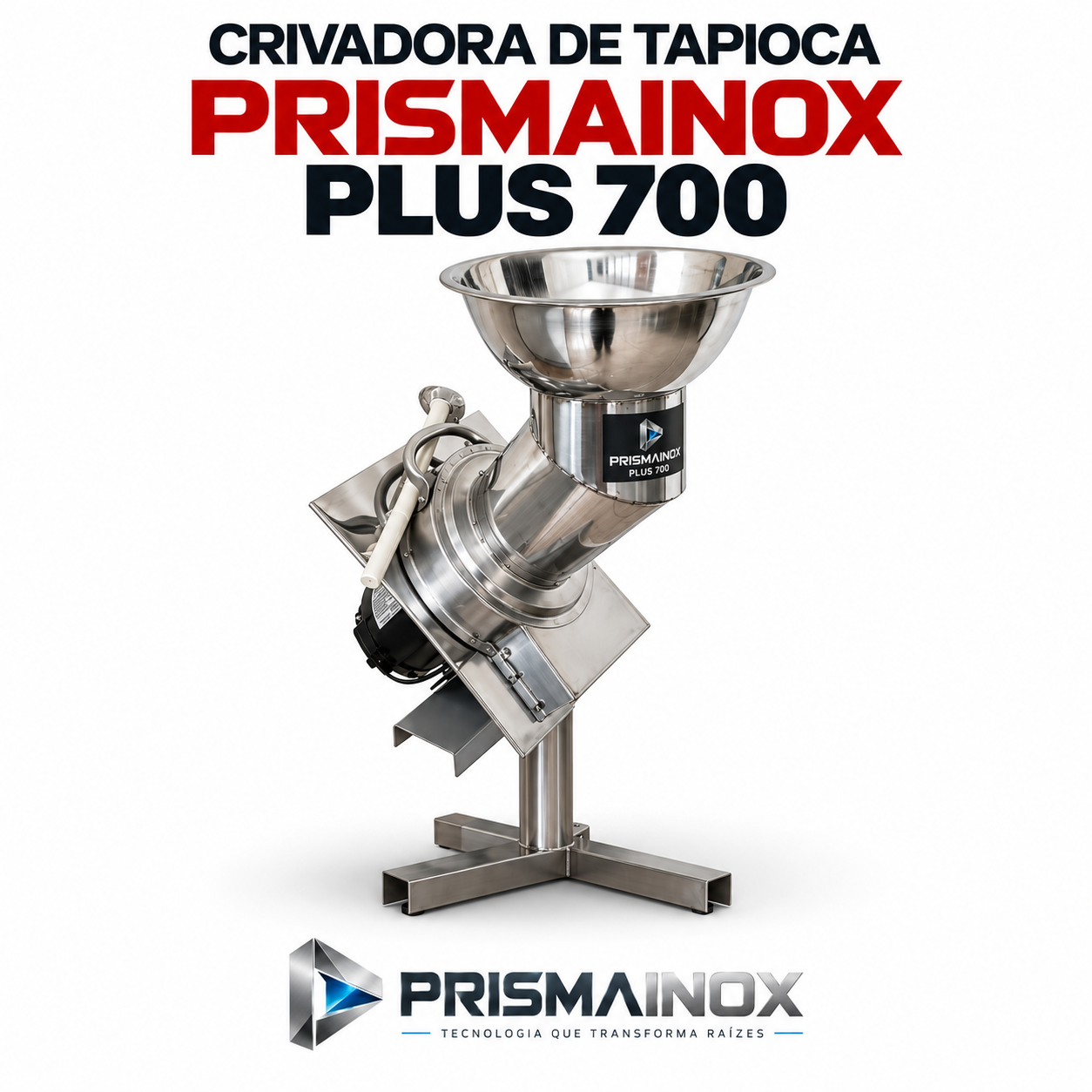 Crivadora de Tapioca Profissional Plus 700 PRISMAINOX