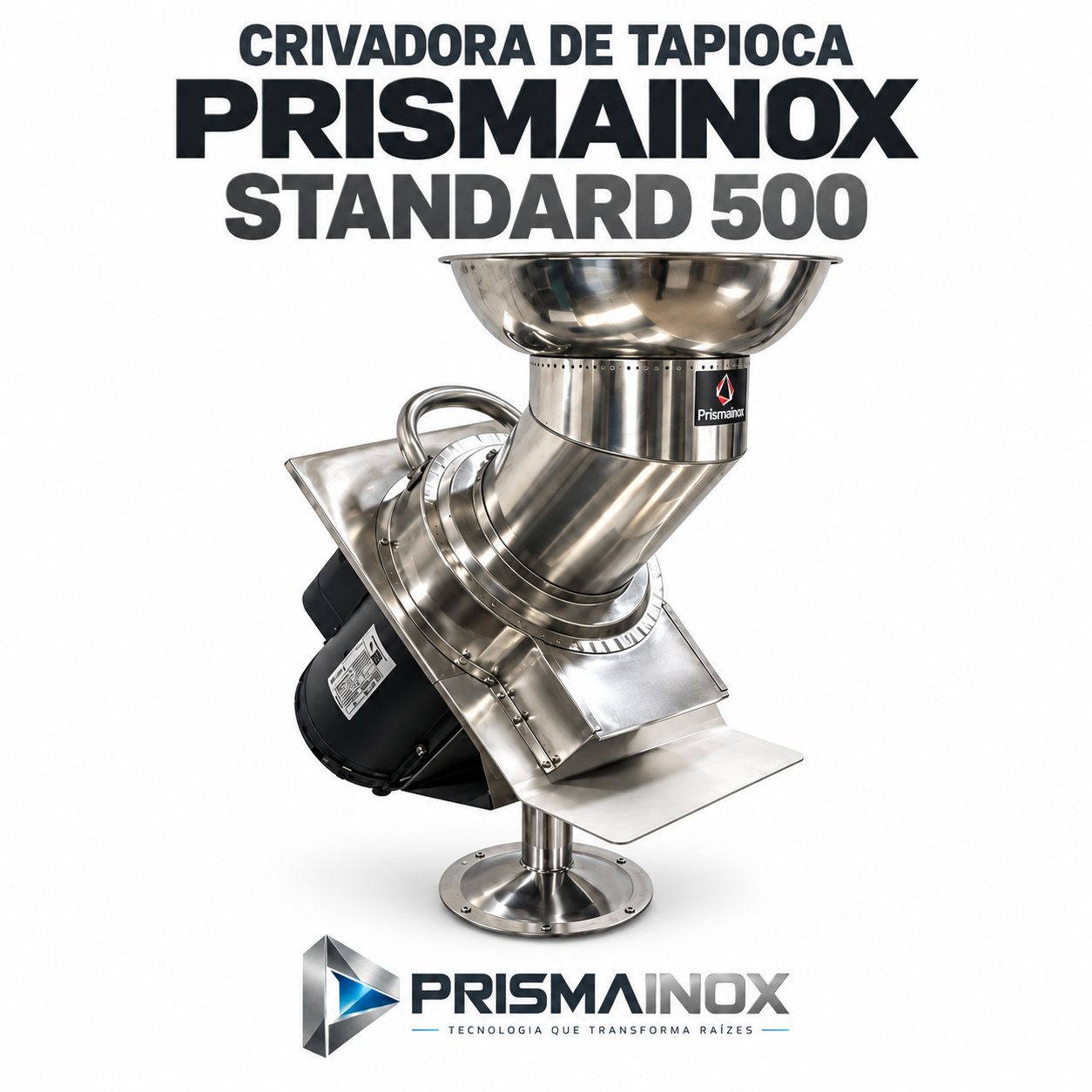 Crivadora de Tapioca Profissional Standard 500 PRISMAINOX