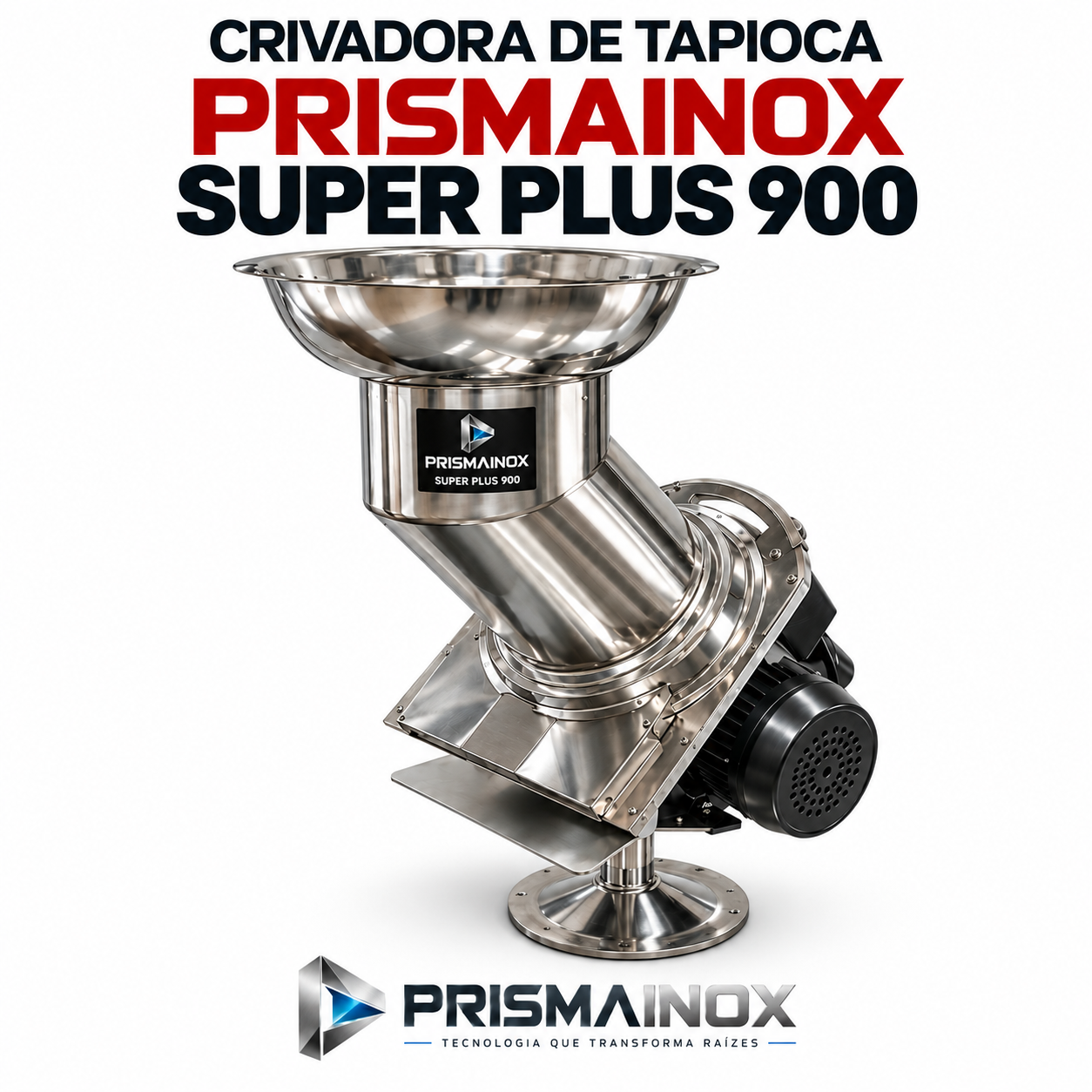 Crivadora de Tapioca Profissional Super Plus 900 PRISMAINOX